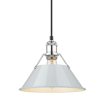 Orwell One Light Pendant (3306-M CH-DB)