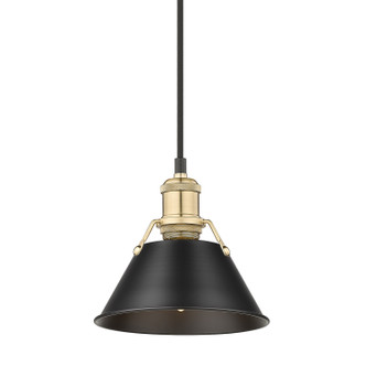 Orwell One Light Mini Pendant (3306-S BCB-BLK)
