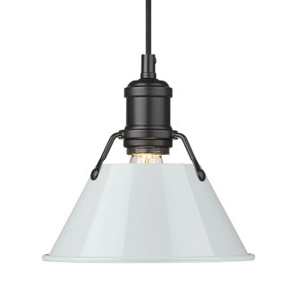 Orwell One Light Mini Pendant (3306-S BLK-DB)