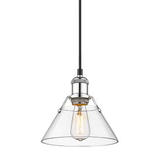 Orwell One Light Mini Pendant (3306-S CH-CLR)