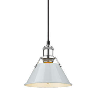 Orwell One Light Mini Pendant (3306-S CH-DB)