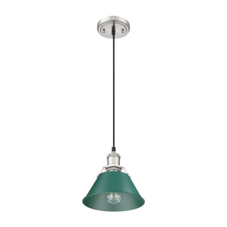 Orwell One Light Pendant (3306-S PW-GN)