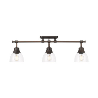 Duncan Three Light Semi-Flush Mount (3602-3SF RBZ-CLR)