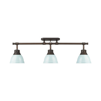 Duncan Three Light Semi-Flush Mount (3602-3SF RBZ-SF)