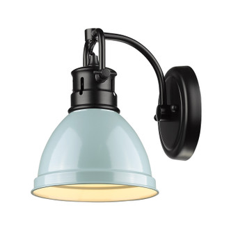 Duncan One Light Bath Vanity (3602-BA1 BLK-SF)