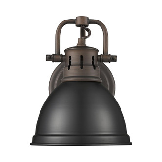 Duncan One Light Vanity (3602-BA1 RBZ-BLK)