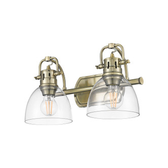 Duncan Two Light Vanity (3602-BA2 AB-CLR)