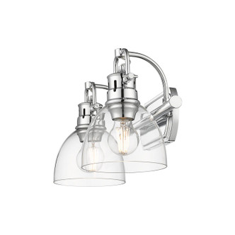 Duncan Two Light Vanity (3602-BA2 CH-CLR)