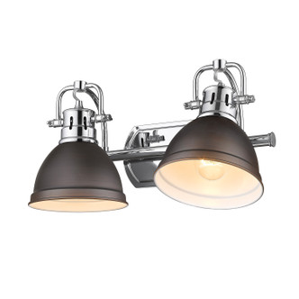 Duncan Two Light Bath Vanity (3602-BA2 CH-RBZ)