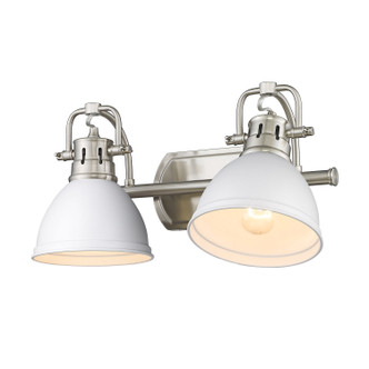 Duncan Two Light Bath Vanity (3602-BA2 PW-WHT)