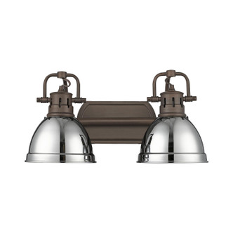 Duncan Two Light Vanity (3602-BA2 RBZ-CH)