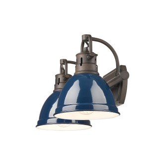 Duncan Two Light Vanity (3602-BA2 RBZ-NVY)