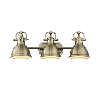 Duncan Three Light Bath Vanity (3602-BA3 AB-AB)