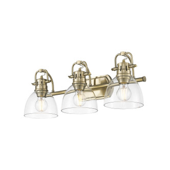 Duncan Three Light Vanity (3602-BA3 AB-CLR)