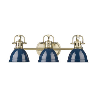Duncan BCB Three Light Vanity (3602-BA3 AB-NVY)