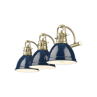 Duncan BCB Three Light Vanity (3602-BA3 AB-NVY)