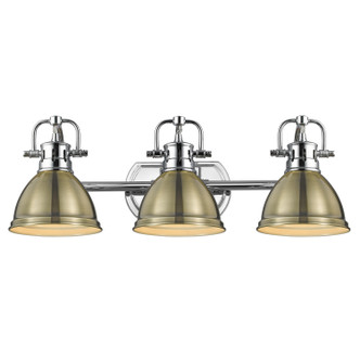 Duncan BCB Three Light Bath Vanity (3602-BA3 CH-AB)