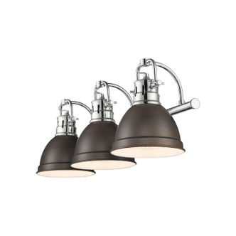 Duncan BCB Three Light Vanity (3602-BA3 CH-RBZ)