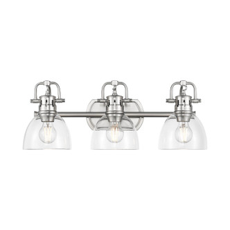 Duncan Three Light Vanity (3602-BA3 PW-CLR)