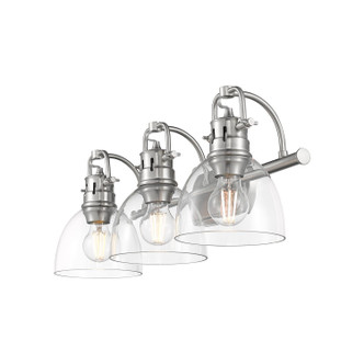 Duncan BCB Three Light Vanity (3602-BA3 PW-CLR)