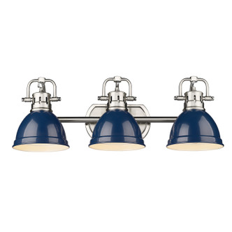 Duncan BCB Three Light Bath Vanity (3602-BA3 PW-NVY)