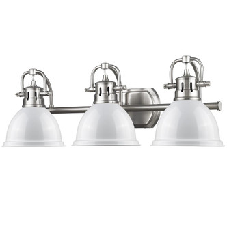 Duncan BCB Three Light Bath Vanity (3602-BA3 PW-WH)