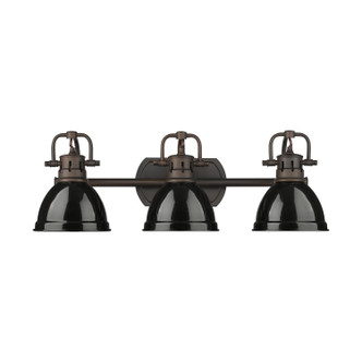 Duncan BCB Three Light Vanity (3602-BA3 RBZ-BK)