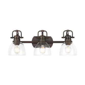 Duncan BCB Three Light Vanity (3602-BA3 RBZ-CLR)