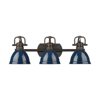 Duncan BCB Three Light Vanity (3602-BA3 RBZ-NVY)