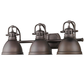 Duncan Three Light Bath Vanity (3602-BA3 RBZ-RBZ)