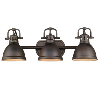 Duncan BCB Three Light Bath Vanity (3602-BA3 RBZ-RBZ)