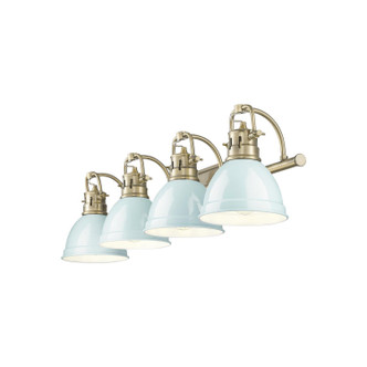 Duncan Four Light Vanity (3602-BA4 AB-SF)