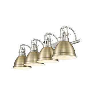 Duncan Four Light Vanity (3602-BA4 PW-AB)