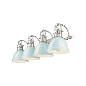 Duncan Four Light Vanity (3602-BA4 PW-SF)