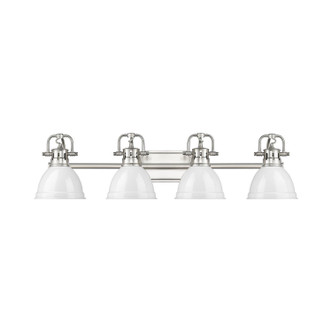 Duncan Four Light Vanity (3602-BA4 PW-WH)