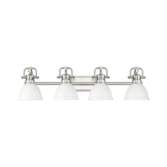 Duncan Four Light Vanity (3602-BA4 PW-WHT)