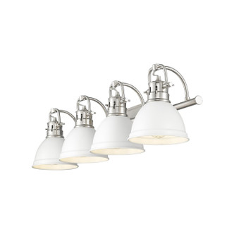 Duncan Four Light Vanity (3602-BA4 PW-WHT)