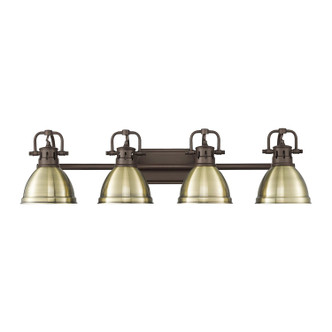 Duncan Four Light Vanity (3602-BA4 RBZ-AB)