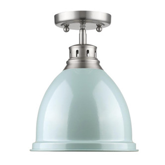 Duncan One Light Flush Mount (3602-FM PW-SF)