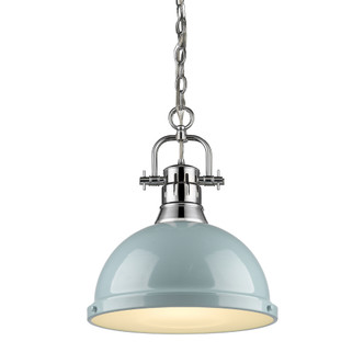 Duncan One Light Pendant (3602-L CH-SF)