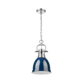 Duncan One Light Pendant (3602-S CH-NVY)