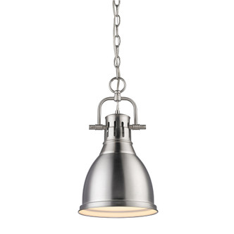 Duncan One Light Pendant (3602-S PW-PW)