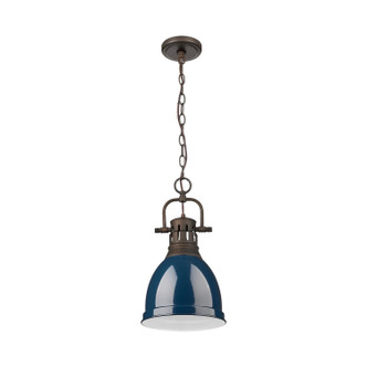 Duncan One Light Pendant (3602-S RBZ-NVY)
