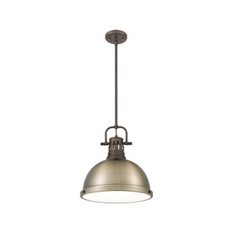 Duncan One Light Pendant (3604-L RBZ-AB)