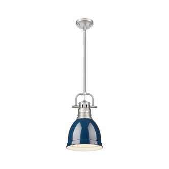 Duncan One Light Pendant (3604-S PW-NVY)
