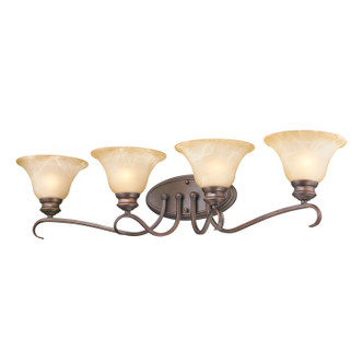 Lancaster Four Light Vanity (6005-BA4 RBZ)