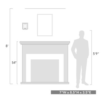Marco One Light Wall Sconce (6068-1W WG)