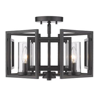 Marco Four Light Flush Mount (6068-FM BLK)