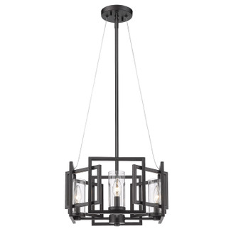 Marco Four Light Semi-Flush Mount (6068-SF BLK)