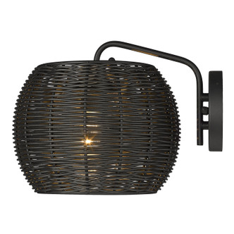 Vail One Light Outdoor Wall Sconce (6074-OWM NB-BRW)